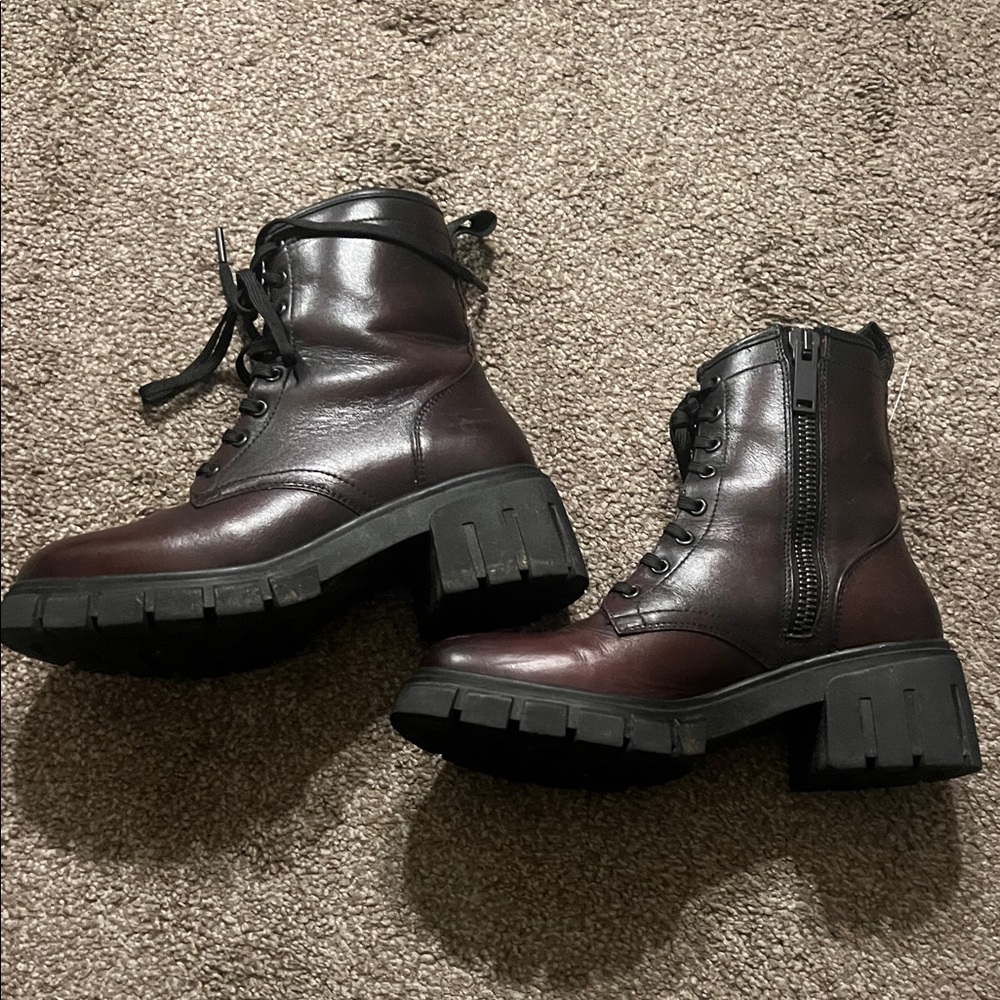 Thursday Boot Company Dark Brown Combat Boots